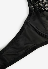Next EMBROIDERED NON PADDED  - Triangel-bh - black