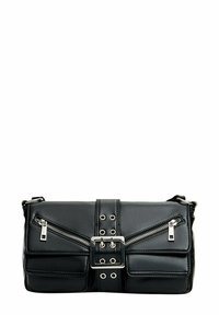 WITH BUCKLE - Kabelka - black