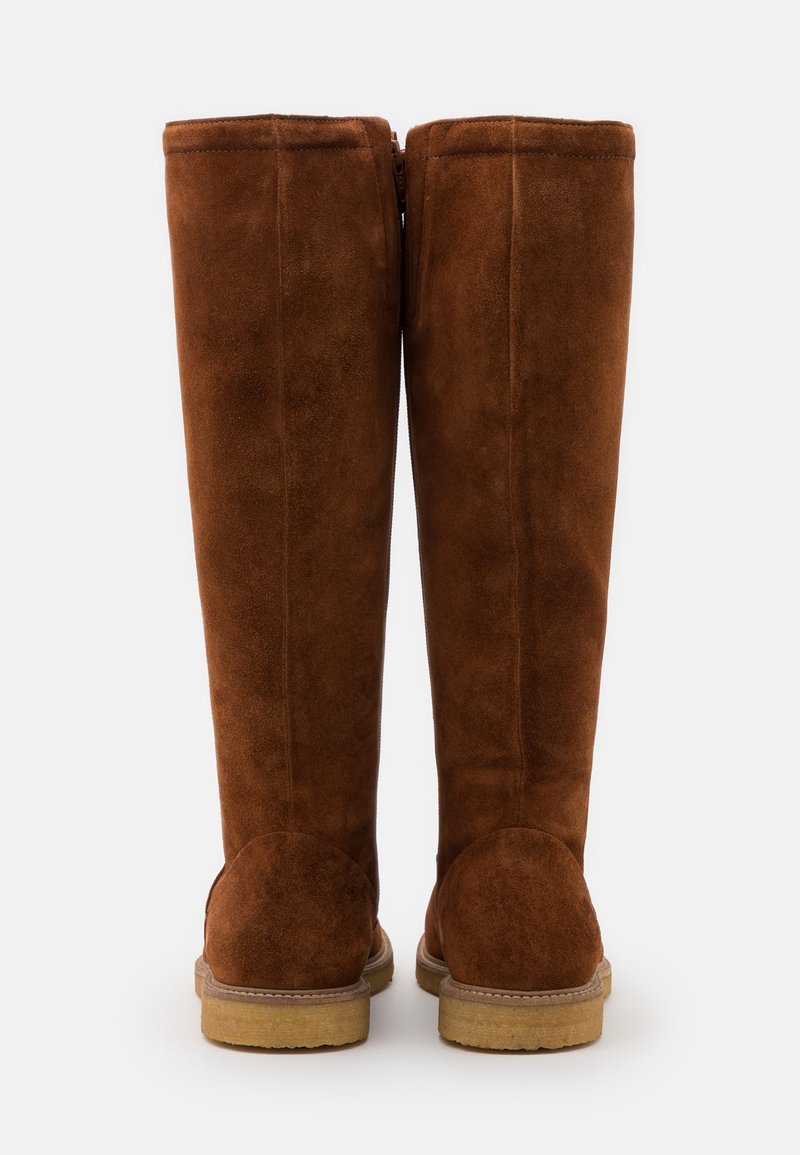 Bottines Cashott Copenhagen En Cuir Marron - Taille 38 EU (5 UK) - Occasion - Talon Plat