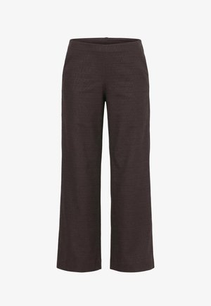 Ulla Popken, HOSE, WEITES, GERADES BEIN, KOMFORTBUND - Pantaloni - mahogany