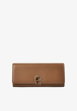 AIGNER, FASHION GELDBÖRSE RFID SCHUTZ LEDER 20 CM - Wallet - saddle brown