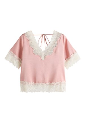 Next, Blouse - pink cream