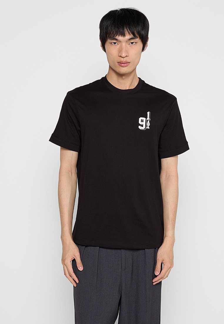 Armani Exchange T-shirt print zwart