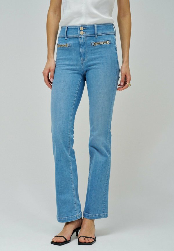 SECRET PUSH - Jeans Bootcut - blau