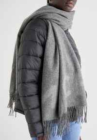 IMILLE LOGO SCARF - Sál - light grey