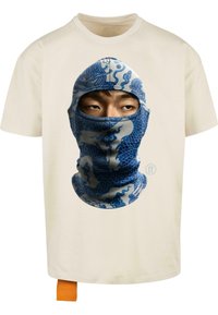 UNISEX BLACLAVA HEAVY OVERSIZED - Apdrukāts T-krekls - sand
