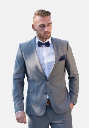 Massi Morino, 2 PIECE SET - Ozdobná vreckovka - dunkelblau