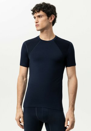 mey, MEY T-SHIRT SERIE PRFRMNC+ UNI - Unterhemd/-shirt - dark yacht blue