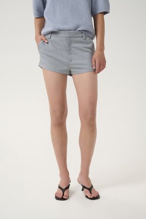 PAULIA - Shortsit - grey blue melange