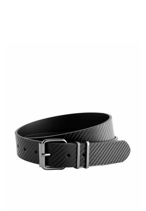 CARBON EMBOSSED - REGULAR FIT - Bælter - black