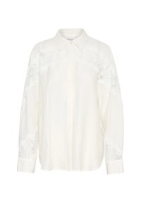 Gombos blúz - egret