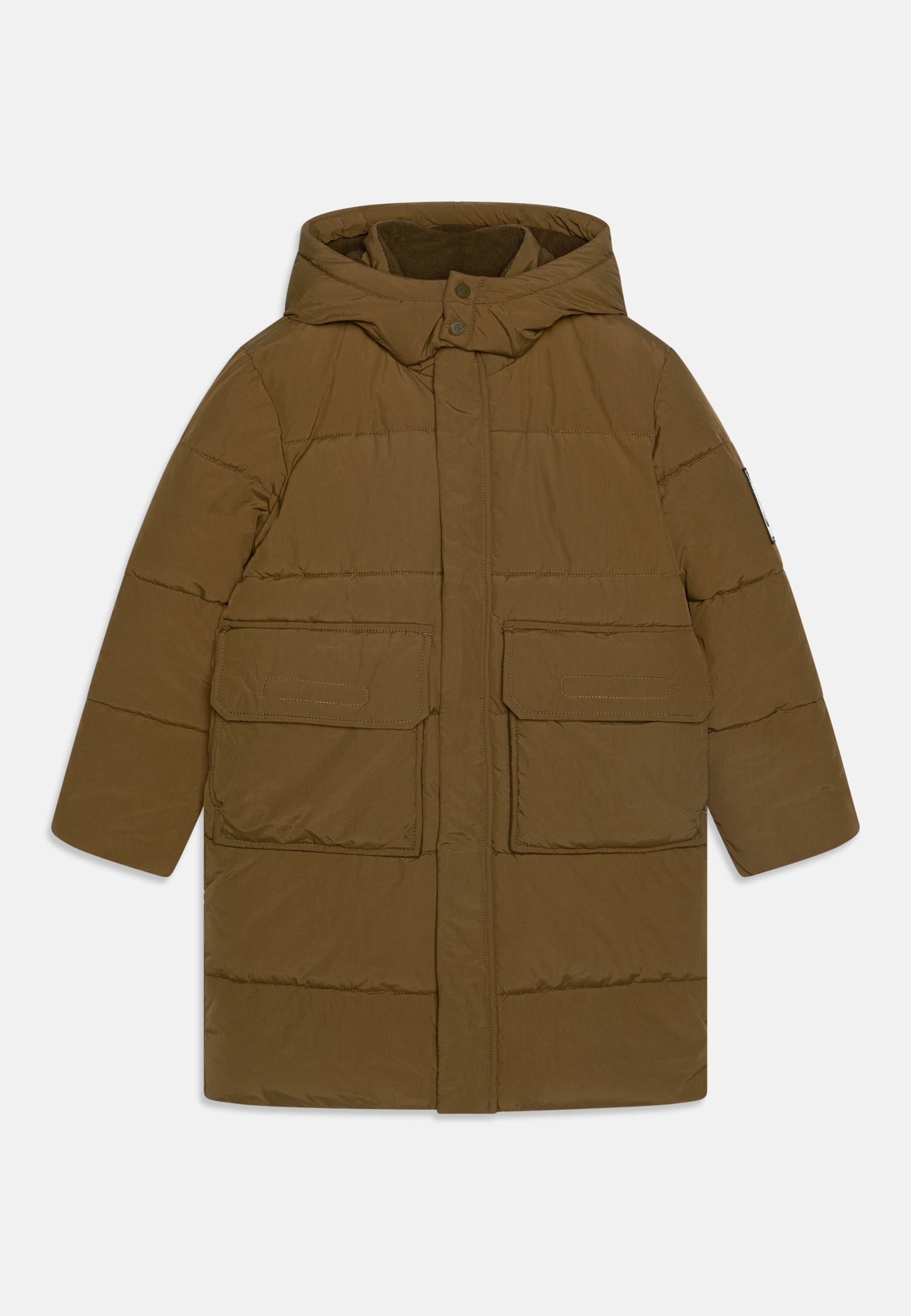 Puffer Coat Dark Olive Coat Stoy Dawn Womens Plus Size Long Puffer