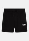 REGULAR SHORTS UNISEX - Korte broeken - black