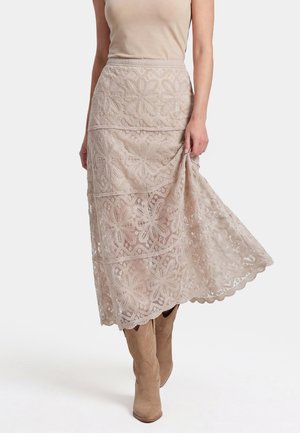 usha, A-snit nederdel - beige
