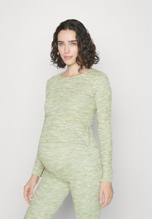 Even&Odd Maternity Top - green