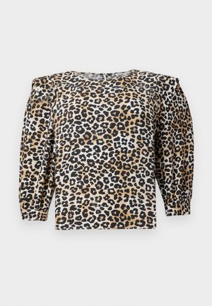 TOM TAILOR DENIM WITH SLEEVE DETAIL - Blúzka - multi coloured