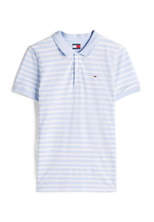 Tommy Jeans PLACKET  - Piké - sweet blue/ecru