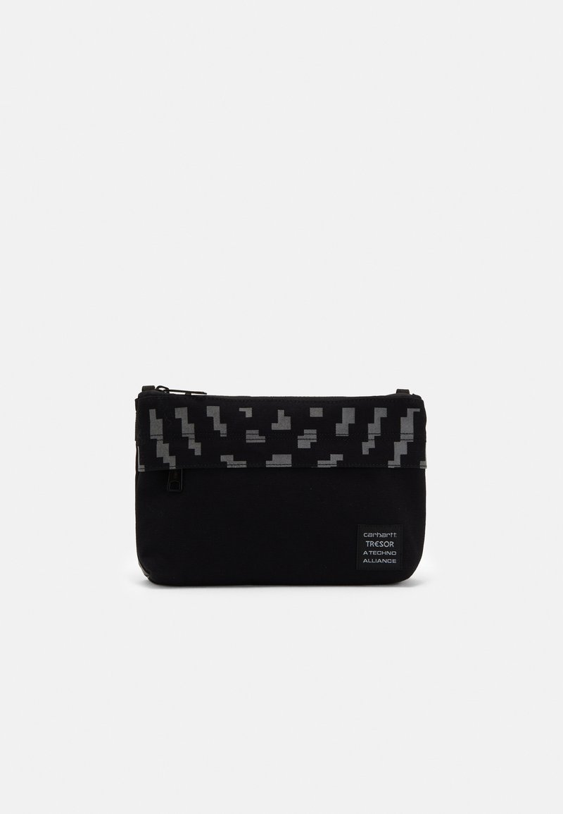 Carhartt WIP TECHNO ALLIANCE STRAP BAG UNISEX - Cross body bag - black/dark grey