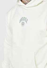 SIKSILK VARSITY HOODIE - Felpa - ecru