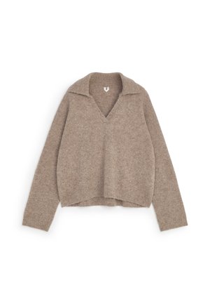 ARKET, T-shirt à manches longues - beige