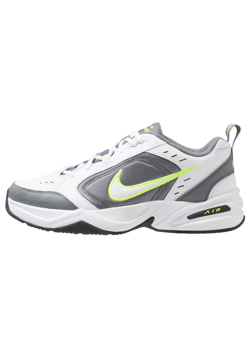 Nike Performance AIR MONARCH IV - Avalynė treniruotėms - white/white /cool grey