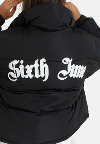 Sixth June BACK - Winterjas - black