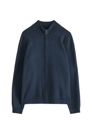 Tröja med dragkedja - dark navy