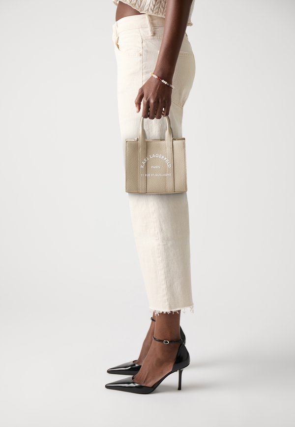 RSG SQUARE TOTE  - Handbag - trench beige