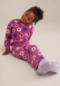 WE Fashion Tygbyxor - violet