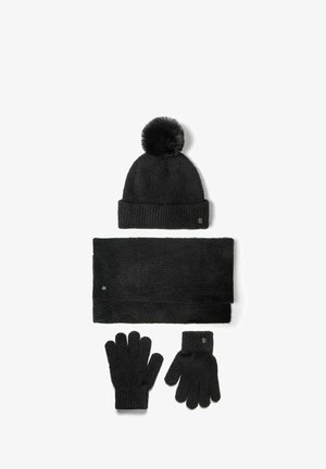 3 PACK - Šalikas - black