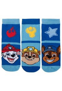 Paw Patrol 3ER PACK PAW PATROL - Socken - blau