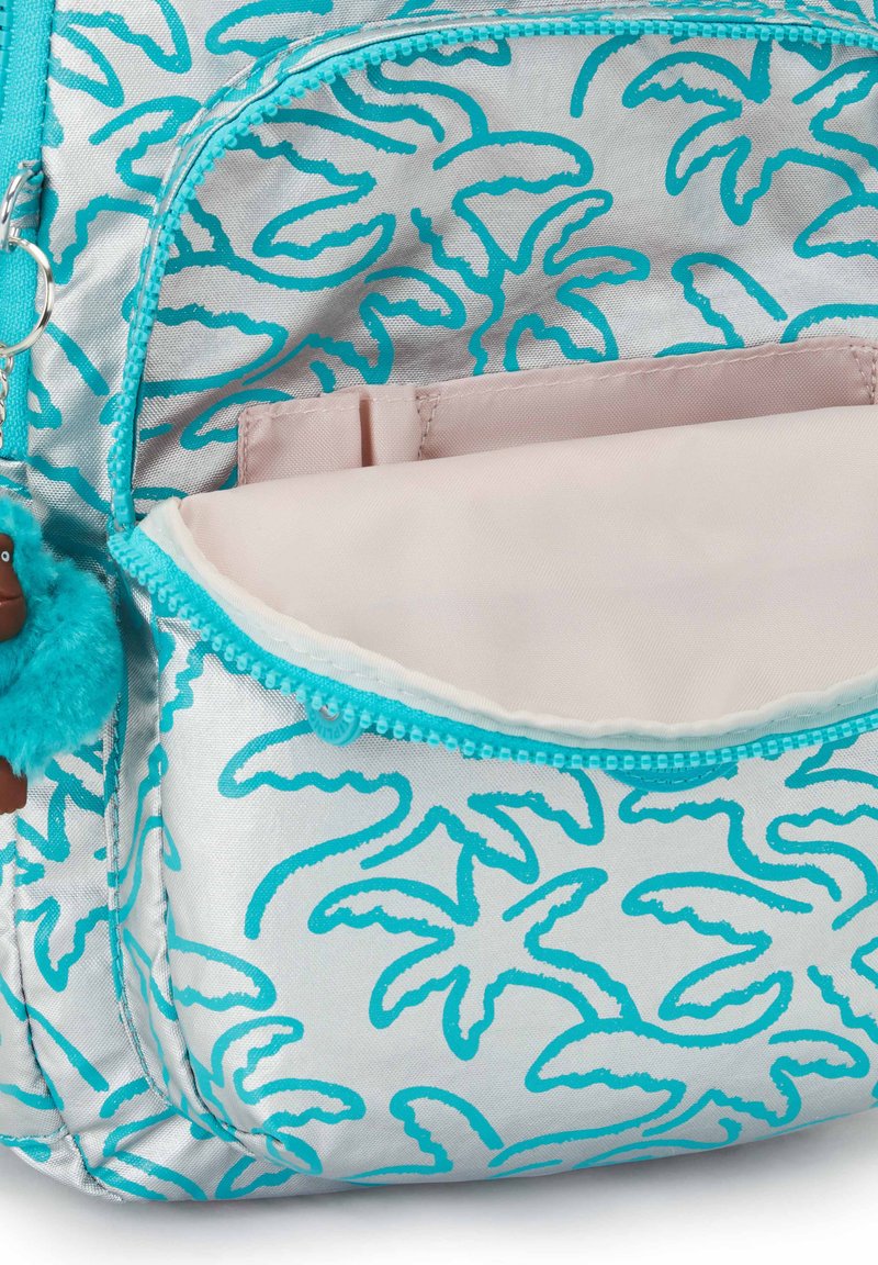 Kipling Seoul: Lo Zaino Pesca Con Porta Computer E Scimmietta Portachiavi - Pratico E Alla Moda