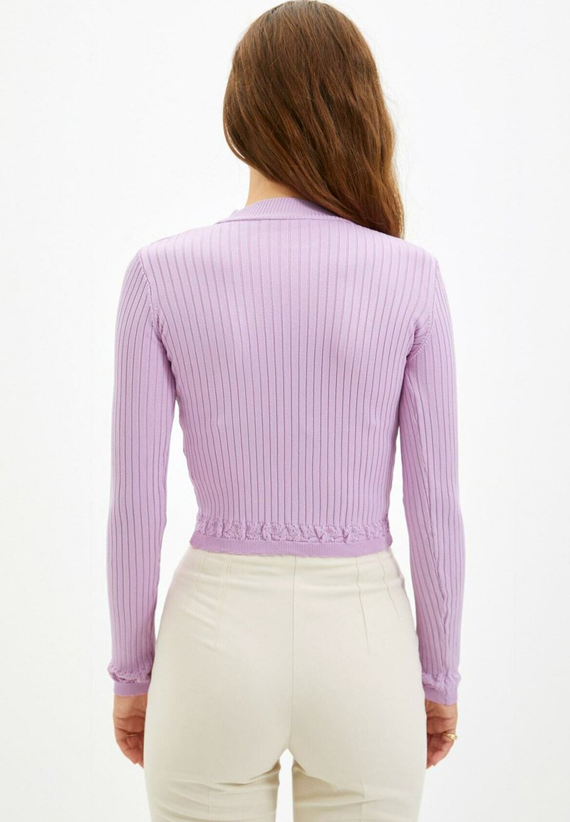 Damen Strickjacken | Trendyol Strickpullover purple/lila - GC74736 Damen Strickjacken | Trendyol Strickpullover purple/lila - GC74736