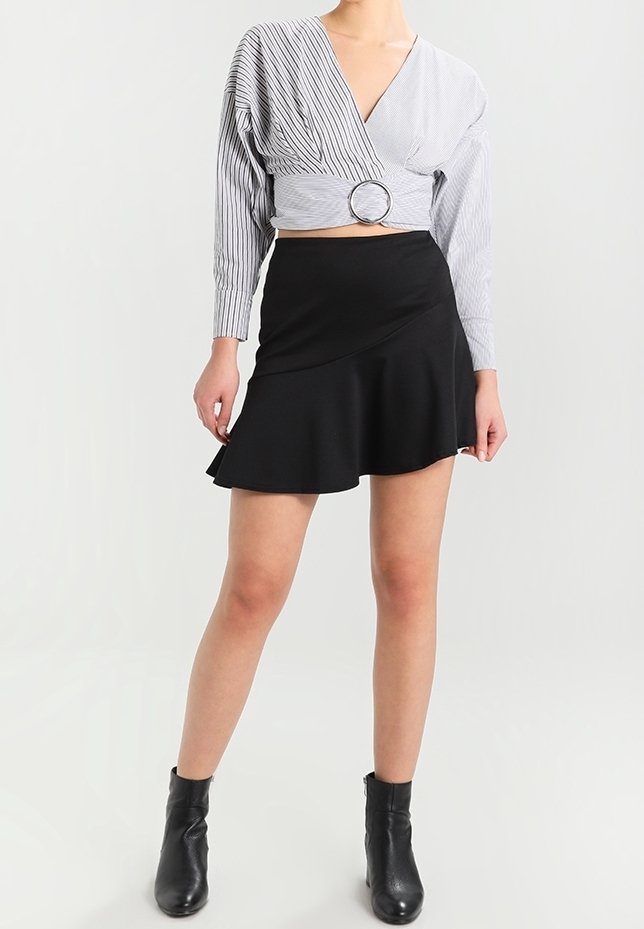 New Look Minifalda black/negro (Segunda mano)