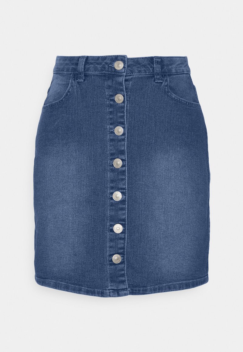 Pieces Petite Jeansrok blauw denim/bluedenim Pieces Petite Jeansrok blauw denim/bluedenim