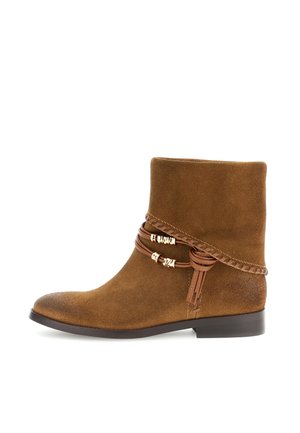 Biker-/cowboynilkkurit - brown leather