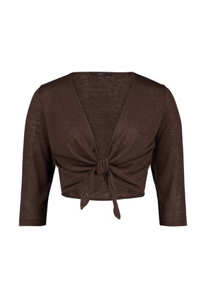 zero, Gilet - chocolate plum