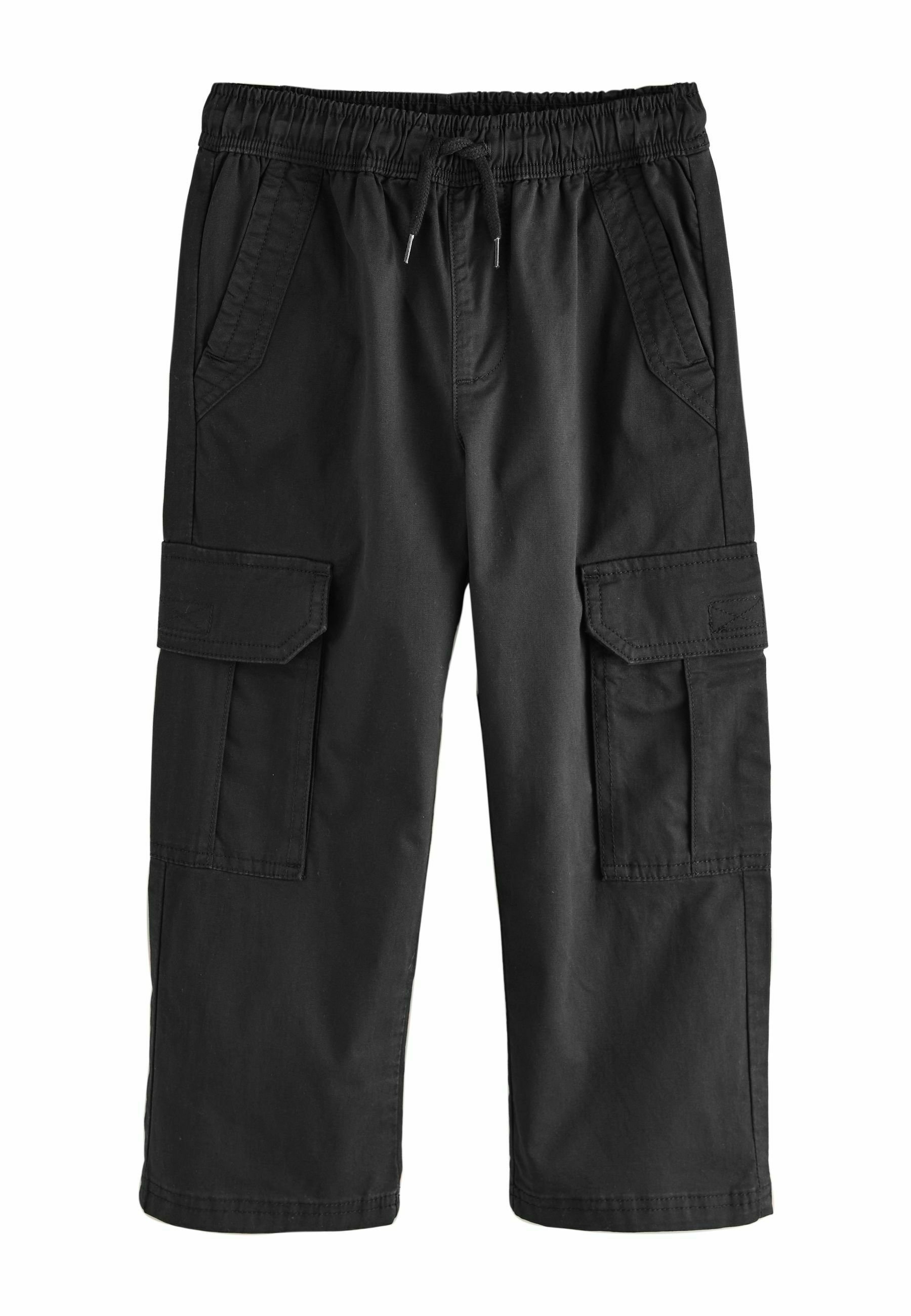 Next WIDE FIT Pantaloni cargo black/nero Zalando
