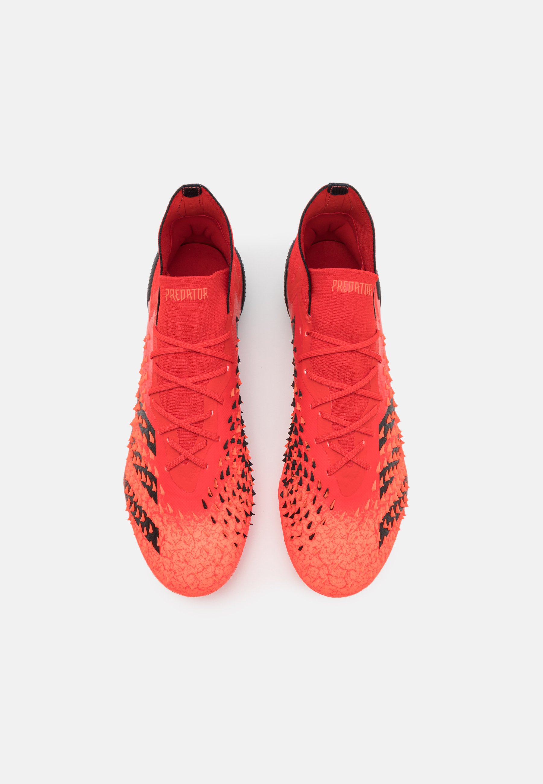 adidas Performance PREDATOR FREAK .1 FG - Botas de fútbol con tacos -  red/core black/solar red/rojo - Zalando.es