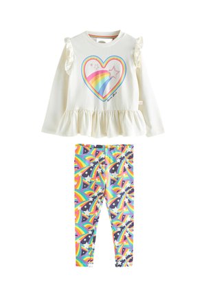 RAINBOW SET - Camiseta de manga larga - ecru navy