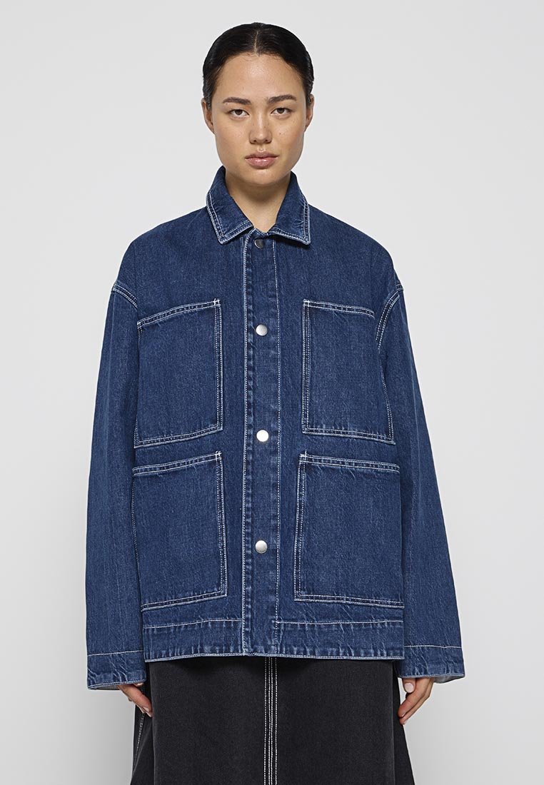 Sunnei Spijkerjas blauw