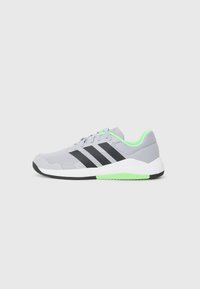DROPSET BASE - Training shoe - halo silver-coloured/lime burst/core black