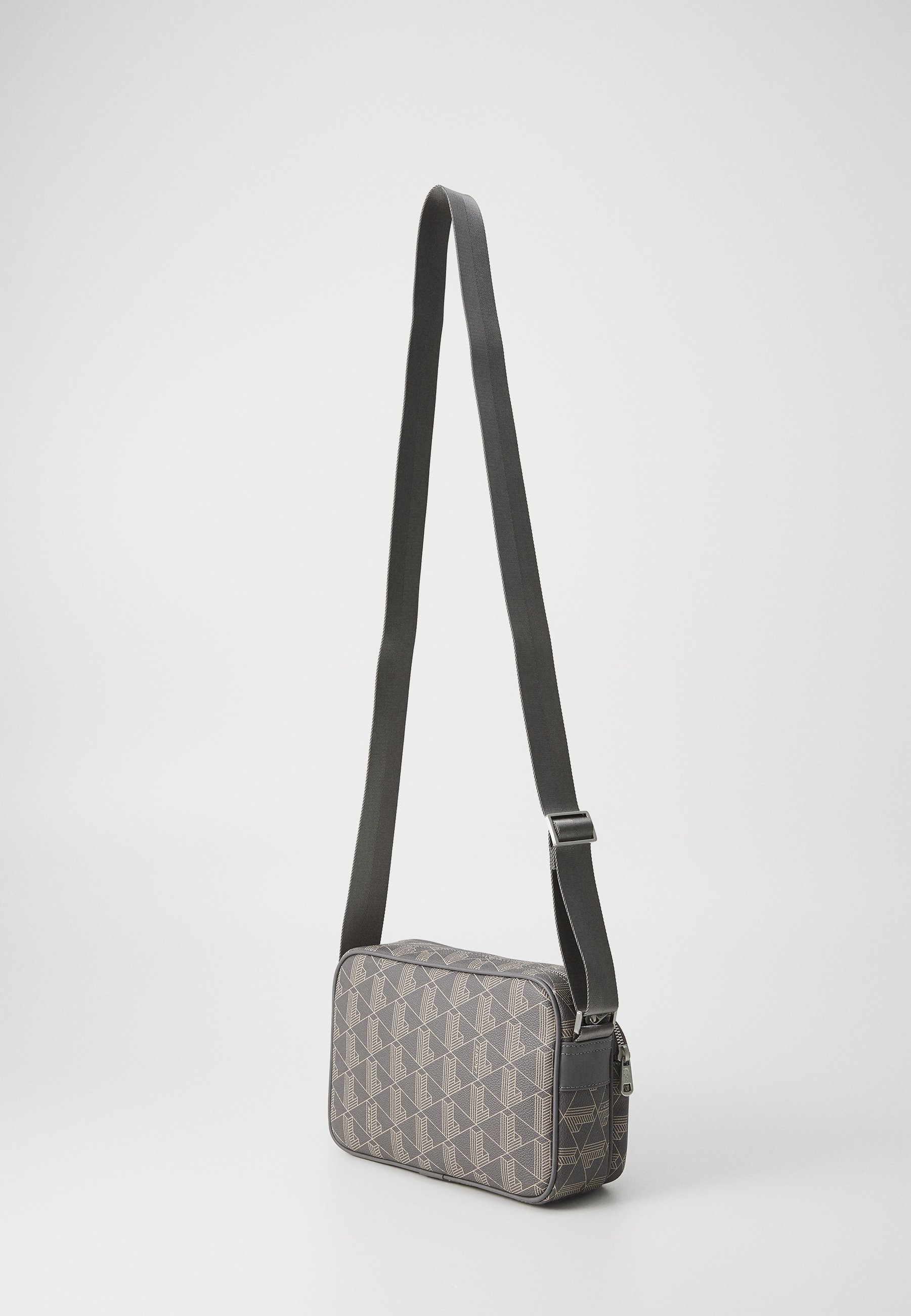Lacoste THE BLEND UNISEX - Cross body bag - mono castlerock string