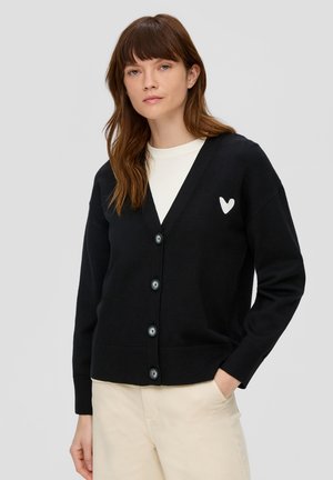 s.Oliver, Strickjacke - schwarz