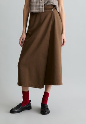 Marc O'Polo DENIM FLARED ciemnobrązowy