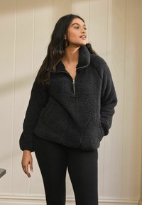 Next HALF ZIP - Flisinis džemperis - black