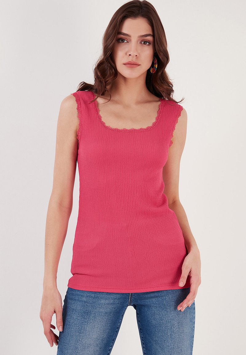 LELA Top - fuchsia