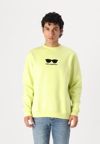 KARL LAGERFELD CREWNECK - Sweatshirt - lemon