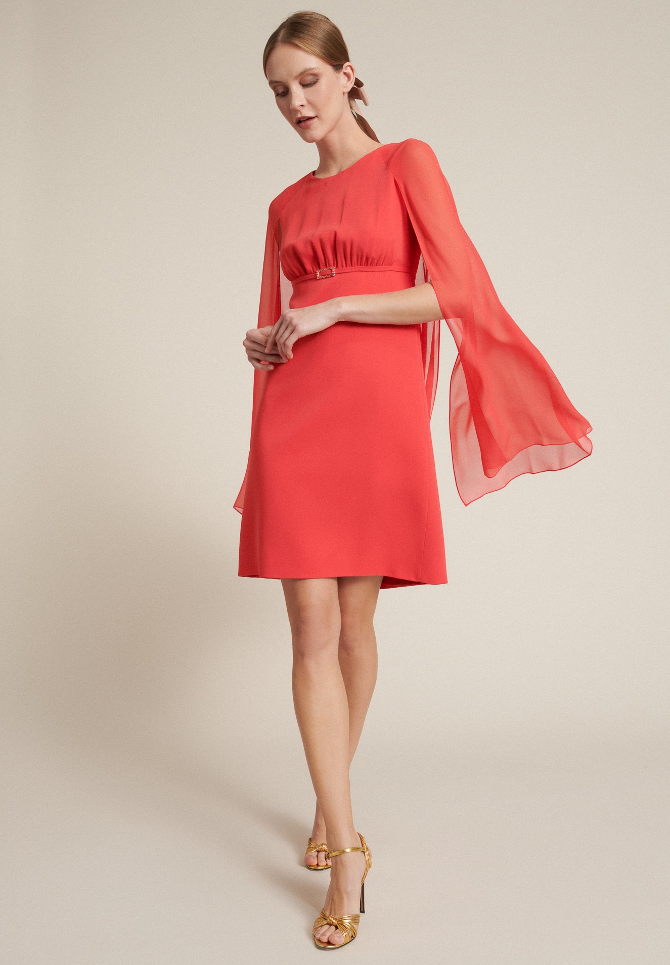 Luisa Spagnoli Vestito elegante - corallo/corallo/corallo - Zalando.it