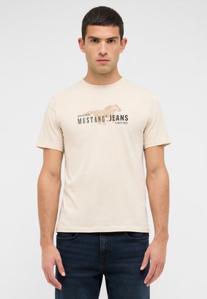 STYLE AUSTIN - T-Shirt print - beige